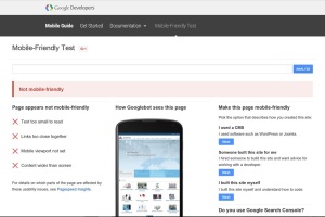 Mobile Friendly Report Google Analytics
